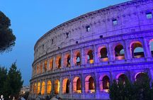 Rome by Night in Golf Cart