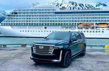 Private Seward Cruise Transit Tour with National Park and AWCC