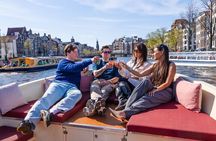 Dutch Cheese & Drinks Guided Amsterdam Boat Tour, All Inclusive