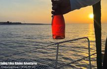 Rhodes Private LuxuriousSunset Cruise with Coctail&fruits& drinks