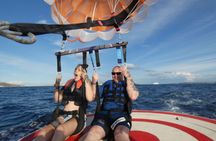 Scenic Parasailing Flight in Comino with Free Photo Souvenirs