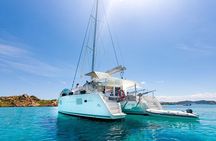 Luxury Catamaran in the Maddalena Archipelago from PALAU