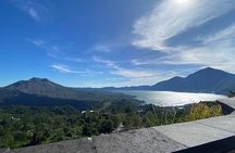 Downhill Cycling Ubud with Volcano, Rice Terrace and Educational