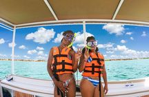 2 Island Adventure: Contoy & Mujeres with Snorkeling & open bar 
