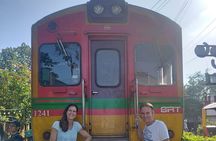 Maeklong Railway Market(train market) & Floating Market Tour