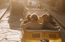 Discover Florence on e-cabriot fiat 500 