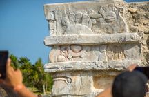 Private Tour to Tulum and Coba ruins with Cenote Cave Swimming