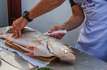 Market Visit and Peruvian Cooking Classes and Pisco Sour