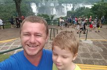 PRIVATE - Iguazu Waterfalls side Argentine + boat option