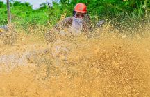 aventura en cuatrimoto 4X4 en punta cana al cenote y playa macao