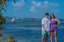 Roatan City tour wildlife and beach 