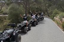 Mallorca : Quad tour in Magaluf along coves, roads and cliffs