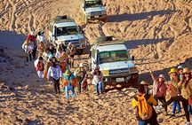 Private VIP Hurghada Desert Jeep Safari with Camel Ride and BBQ