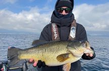 Experience bass fishing on the legendary Lake Biwa for 2 people