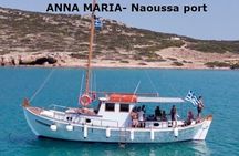 Paros Half Day Boat Tour from Naoussa port and Bay . 
