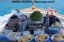 Paros Half Day Boat Tour from Naoussa port and Bay . 
