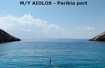 Motor Yacht Sea Tour Antiparos and Despotico from Parikia/Paros