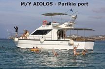 Motor Yacht Sea Tour Antiparos and Despotico from Parikia/Paros