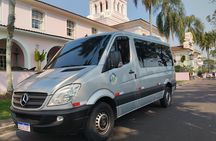 Iguaçu Falls on both sides, Brazil and Argentina, in 1 day