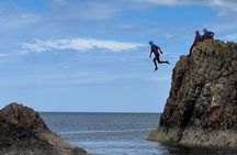 Coasteering Adventure at Portknockie and Bow Fiddle Rock