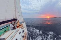 Pula Sunset Cruise: Brijuni Views, Drinks, Romance (Max 6 Guests)