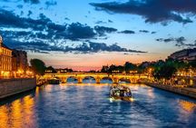 1 Hour Paris Evening Sightseeing Cruise with Illuminations Ticket
