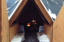 Private Reindeer Feeding & Kota Fire from Helsinki