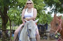 Punta Cana Horseback Riding Adventure with Exclusive Visits 