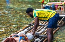Blue Hole and Bamboo Rafting Tour from Ocho Rios