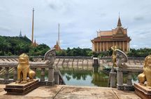 Visit Phnom Udong and Silk Island by Khmer Traditional Tuk-Tuk 