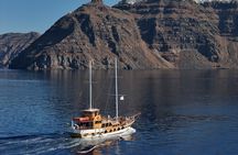 Santorini 3 Islands Trip Sailing Wooden Boat