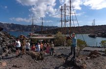 Santorini 3 Islands Trip Sailing Wooden Boat