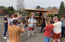 Premium beer bike with drinks and entertainment in Hotton