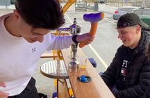 Premium beer bike with drinks and entertainment in Hotton