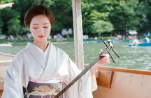 Kyoto Private boat cruise with traditional music& Geisha culture
