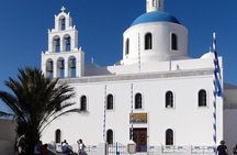 Santorini Island Tour to Oia, Monastery and Black Beach