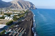 Santorini Island Tour to Oia, Holy Mountain & Black Beach