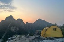 camp on the Great Wall overnight with sunrise and sunset on the wall