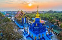 Nirvana Hot Spring and Chiang Rai Temple Day Tour