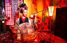 Tokyo Private Makeover Photography Studio in Luxury Kimono