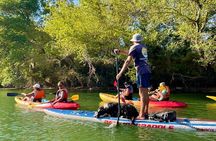 Guided kayak and paddle tour on the Herault