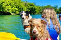 Guided kayak and paddle tour on the Herault
