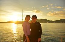 Phuket Coral Island and Sunset Dinner by Luxury Catamaran