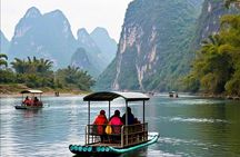 2-DAY Guilin Rice Terraces, Li River Cuise, YangShuo Leisure Tour