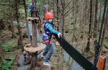 Aerial Adventure Ropes Course in Sitka