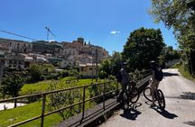 E-bike between towers and medieval villages at the foot of Sirente Abruzzo