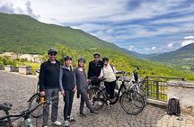 E-bike between towers and medieval villages at the foot of Sirente Abruzzo