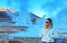 Sunrise in the Geysers of the Tatio Andes trip