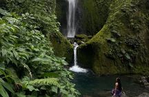 Costa Rica Canyon Waterfall Bajos del Toro