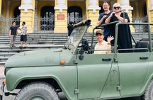 Hanoi City Jeep Tour Half-day: Food, Culture & Fun (4 hours)